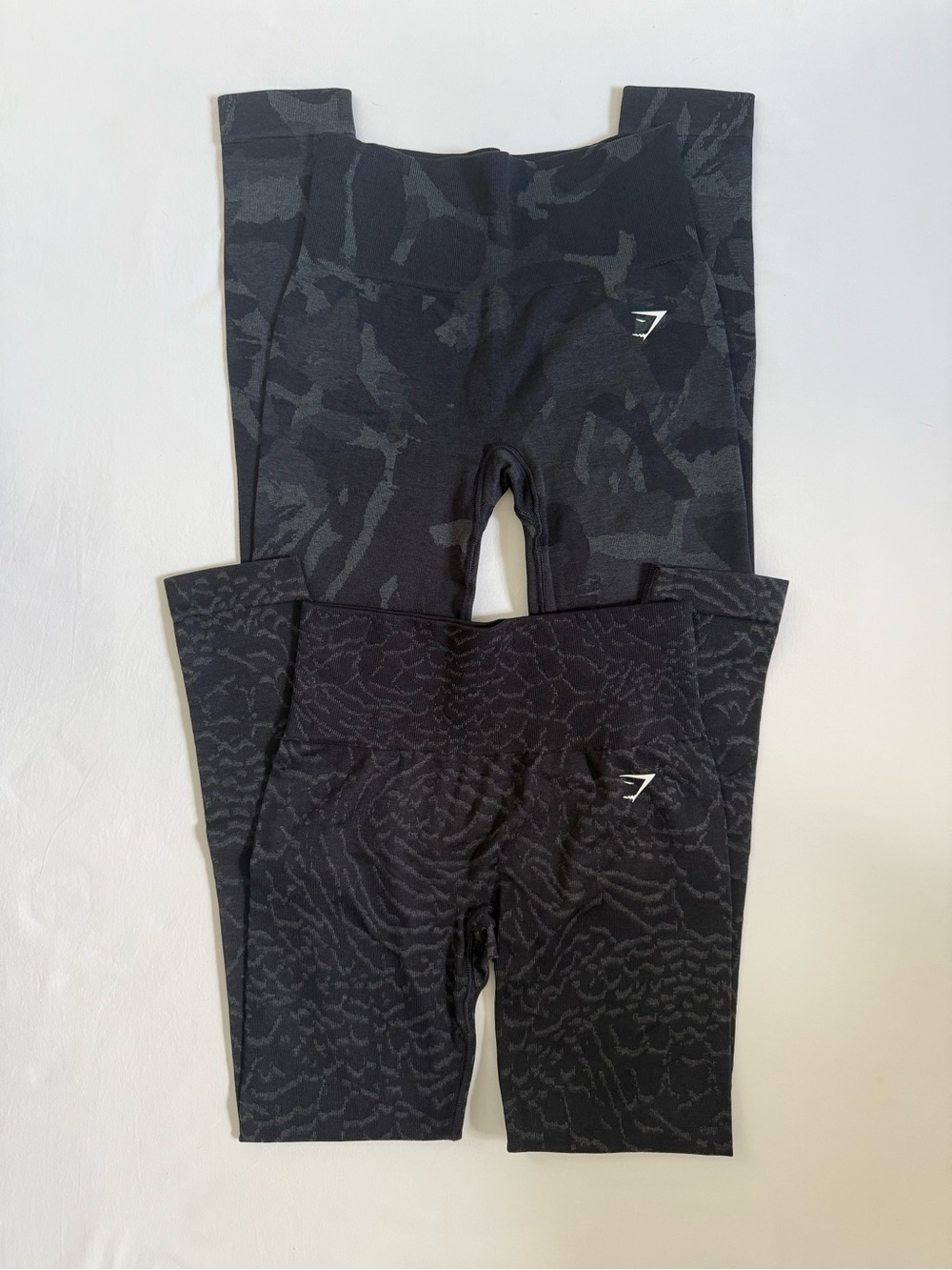 Gymshark Animal Camo Adapt Leggings Bundle Black